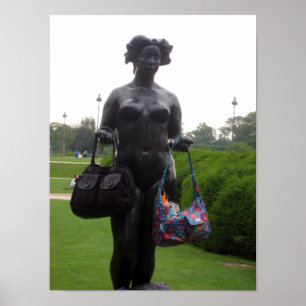 Halten Sie meine Taschen bitte ~ Print / Poster Fu