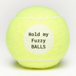 Halten Sie meine verschwommenen Bälle, während ich Tennisbälle