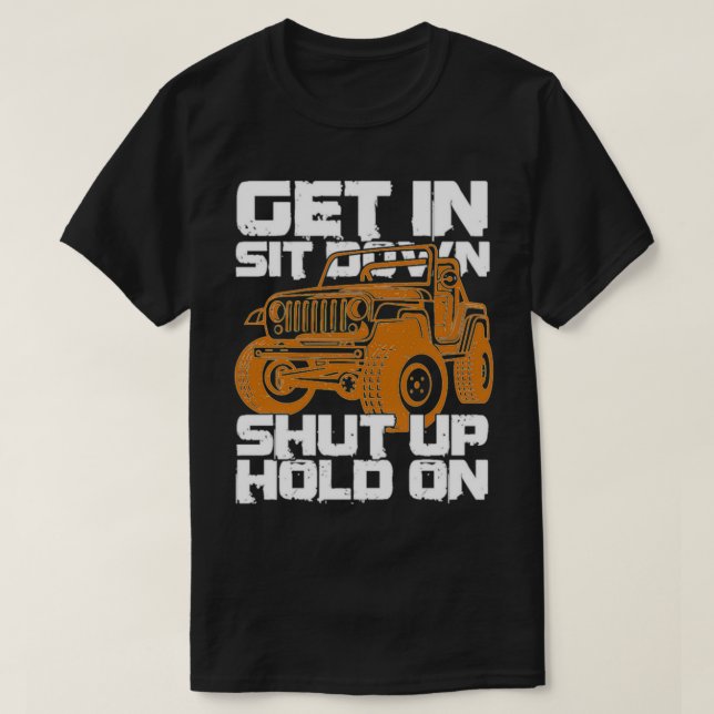 Halten Sie sich an den dirt-Racing-Geschenk.  T-Shirt (Design vorne)