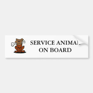 Halten Sie Tier instand Autoaufkleber