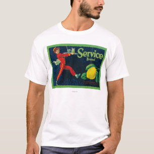 Halten Sie Zitrone LabelLa Habra, CA instand T-Shirt