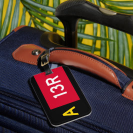 Haltepunkt Zeichen A13R Gepäckanhänger