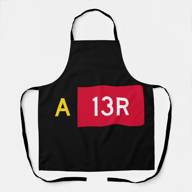 Haltepunkt Zeichen A13R Schürze (Vorderseite)