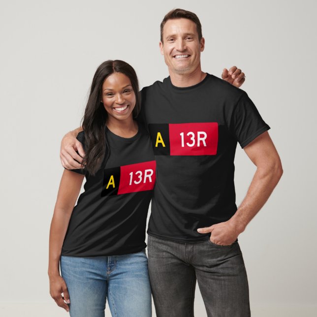 Haltepunkt Zeichen A13R T-Shirt (Unisex)
