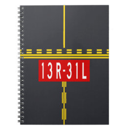 Haltepunktmarkierung 13R-31L Notizblock