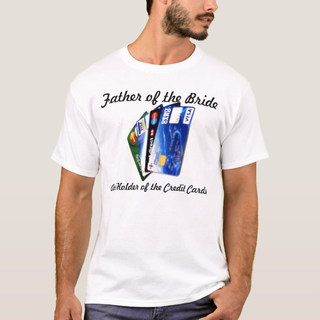 Halter der Kreditkarten T-Shirt (Vorderseite)