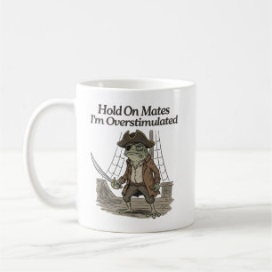 Haltet durch, Kumpels Frosch-Autismus-Bewusstsein Kaffeetasse
