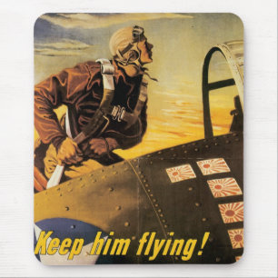 Haltet ihn flugfähig! mousepad