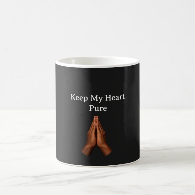Haltet Mein Herz Rein Kaffeetasse (Mittel)
