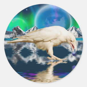 HALTUNG DER WELTMÖGLICHKEITEN RUNDER AUFKLEBER