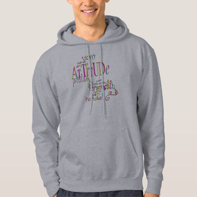 Haltung - grundlegendes mit Kapuze Sweatshirt (Vorderseite)