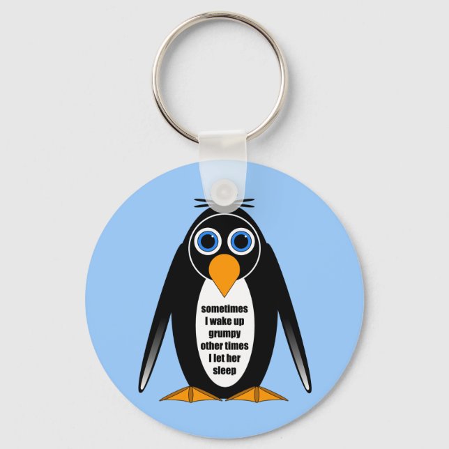 Haltung Pinguin Schlüsselanhänger (Vorderseite)