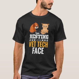 Haltung von Tierärzten T-Shirt