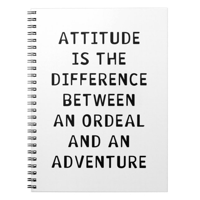 Haltungs-Unterschied Notizblock (Vorderseite)