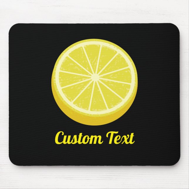 Halve Lemon Mousepad (Vorne)
