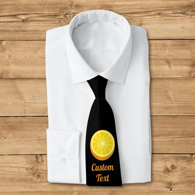 Halve Orange Krawatte (Von Creator hochgeladen)