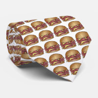Ham and Cheese Sandwich Feinschmecker Krawatte