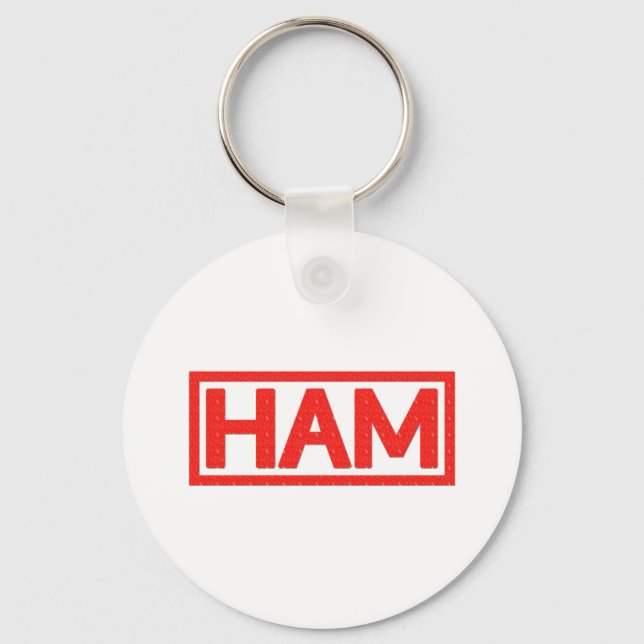 Ham Briefmarke Schlüsselanhänger (Vorderseite)