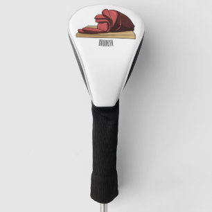 Ham Cartoon-Abbildung Golf Headcover