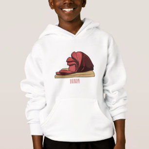 Ham Cartoon-Abbildung Hoodie