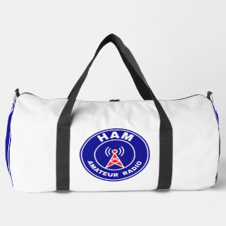 HAM-Funk-Feldstations-DX-Operator-Emblem Duffle Bag