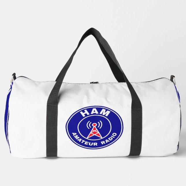 HAM-Funk-Feldstations-DX-Operator-Emblem Duffle Bag (Vorderseite)