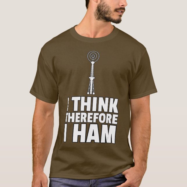 Ham Radio Amateur Radio T-Shirt (Vorderseite)