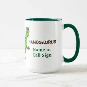 Ham Radio Dinosaur Tasse Anpassen!