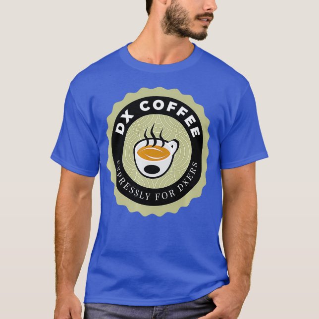 Ham Radio Dx und Coffee Premium T-Shirt (Vorderseite)