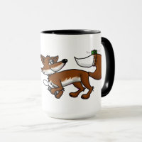 Ham Radio Fox Jagdfox mit Rufzeichen-Tasse