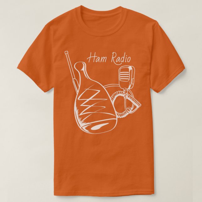 Ham Radio Funny Amateur Radio Geschenk T-Shirt (Design vorne)