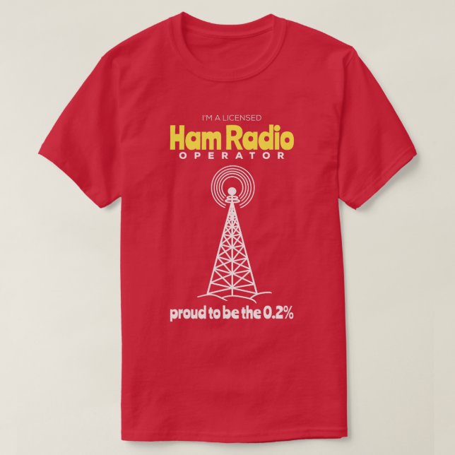 Ham Radio Gifts Amateur Radio T - Shirt - 1 (Design vorne)