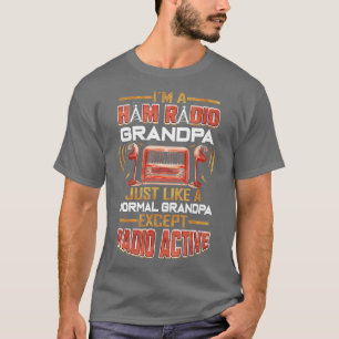 Ham Radio Grandpa Amateur Radio Großvater T-Shirt