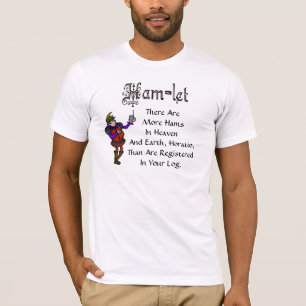 Ham Radio Hamlet Quote Log Book Redone T - Shirt