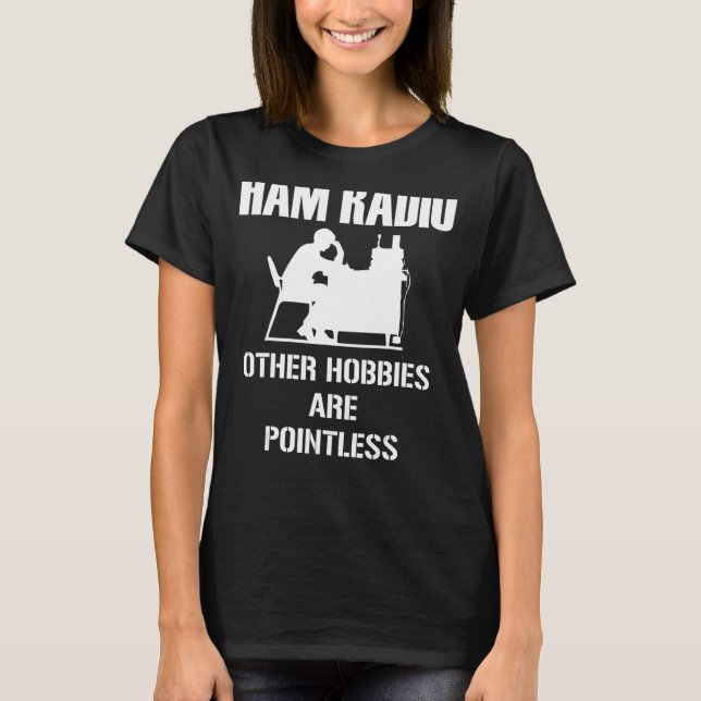 Ham Radio Merch Unique Ham Radio Design T-Shirt (Vorderseite)