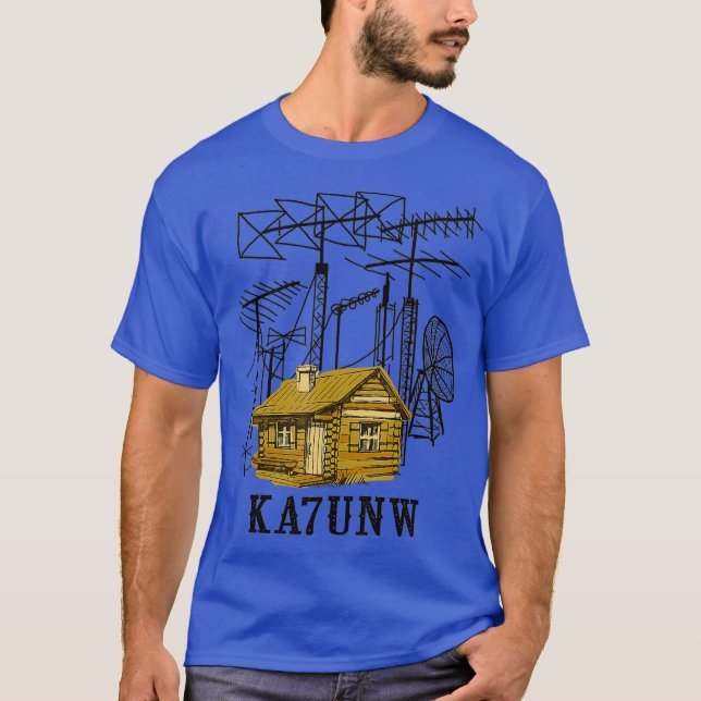 Ham Radio Operator Amateur KA7UNW T Shirt Geschenk (Vorderseite)