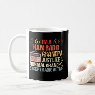Ham Radio Operator Amateur Radio Father's Day Kaffeetasse