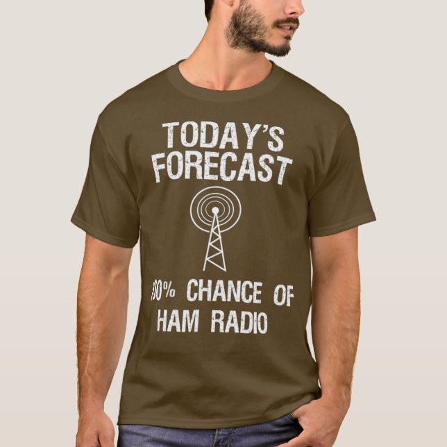 Ham Radio Operator Amateur Radio Funny Shirt (Vorderseite)