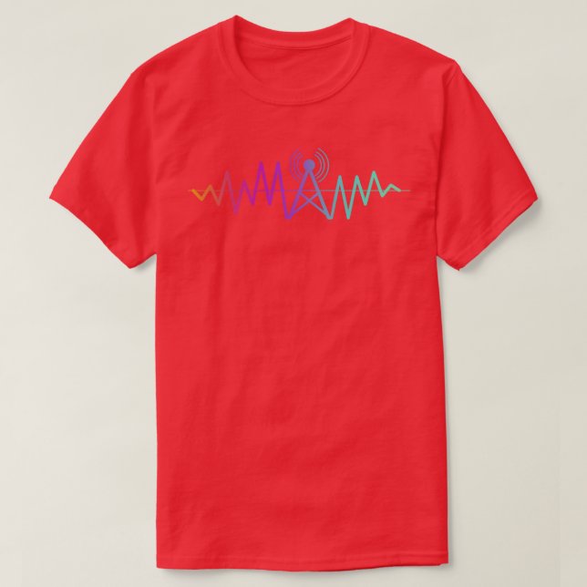 Ham Radio Operator Amateur Radio lizenzierte Ha T-Shirt (Design vorne)