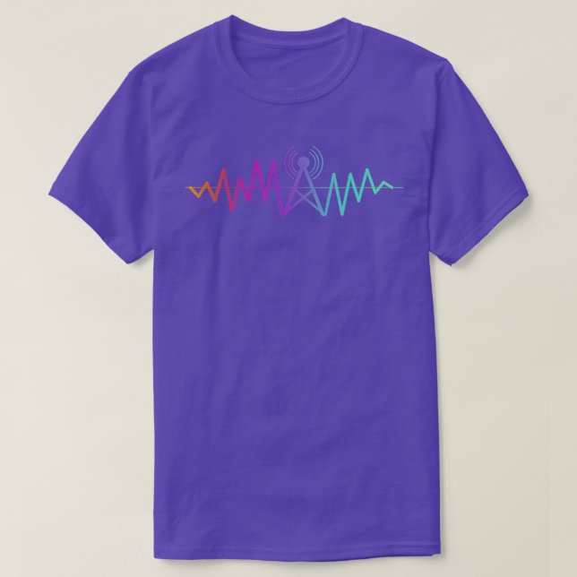Ham Radio Operator Amateur Radio lizenzierte Ha T-Shirt (Design vorne)