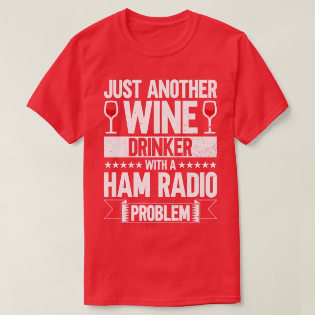 Ham Radio Operator Amateur Radio lizenzierte Ha T-Shirt (Design vorne)