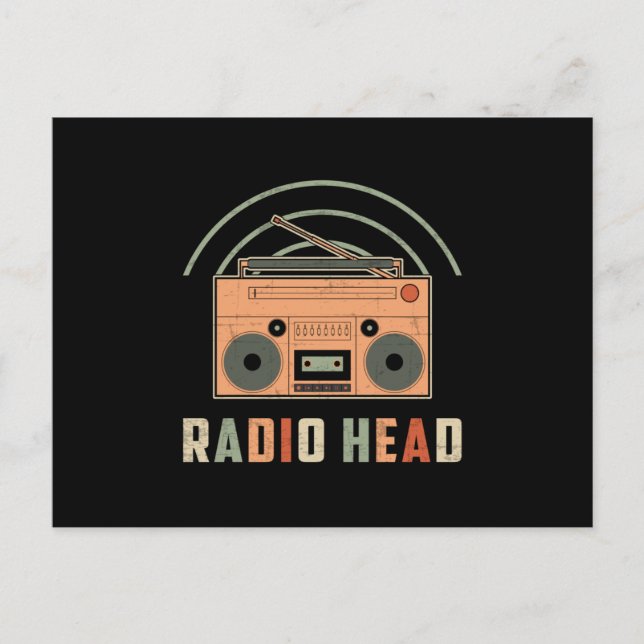 HAM Radio Operator Antenna Amateur Code Geschenk I Postkarte (Vorderseite)