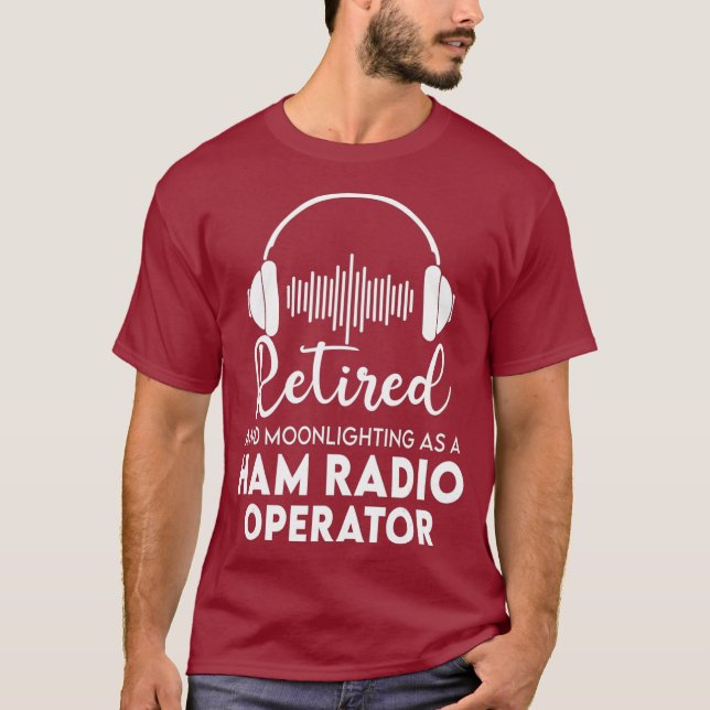 Ham Radio Operator Shirt Großer Vater Geschenk (Vorderseite)