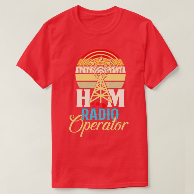 Ham Radio Operator T-Shirt (Design vorne)