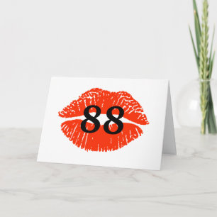 Ham Radio Romantic 88 Valentinenkarte Feiertagskarte