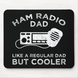 Ham Radio Vater - Wie ein regelmäßiger Vater, aber Mousepad