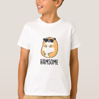 Ham-some Funny Handsome Hamster Pun