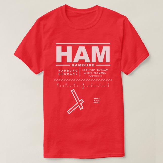 HAM-T - Shirt (Design vorne)