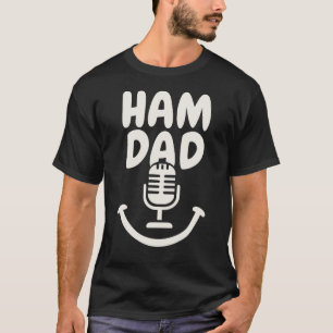 HAM Vater Funny Microphone Radio Geschenk T-Shirt