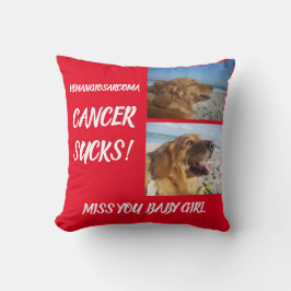 Hämangiosarkom Krebserkrankungen Ist zum Kotzen -  Kissen